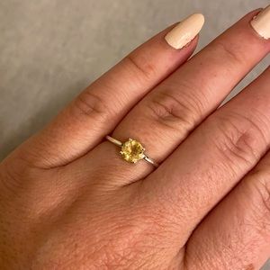 Sterling Silver and Citrine